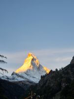 Morgenstimmung in Zermatt...