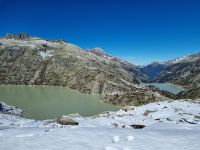 Grimselpass (Blick auf den Grimselsee und den Räterichsbodensee)