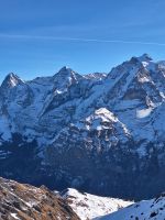 124 Silvester Berner Oberland -  Ausflug zum Schilthorn - Blick zu Eiger, Mönch und Jungfrau