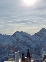 126 Silvester Berner Oberland -  Ausflug zum Schilthorn - Im Restaurant