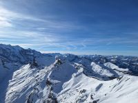 129 Silvester Berner Oberland -  Ausflug zum Schilthorn - auf dem Gipfel