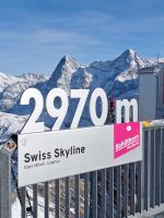133 Silvester Berner Oberland -  Ausflug zum Schilthorn - auf dem Gipfel