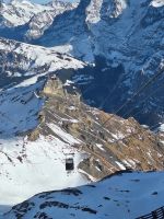 137 Silvester Berner Oberland -  Ausflug zum Schilthorn -Seilbahnfahrt nach Birg
