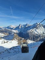 139 Silvester Berner Oberland -  Ausflug zum Schilthorn -Seilbahnfahrt nach Birg