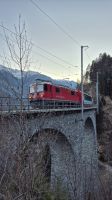 Regionalbahn am Schmittnertobelviadukt