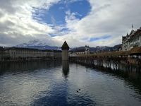 Luzern mit Blick zum Pilatus