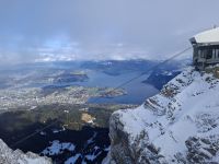 Pilatus-Kulm - Blick auf den Vierwaldstättersee