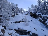 Fahrt mit dem Bernina-Express von Pontresina nach Ospizio Bernina...