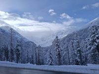 Fahrt mit dem Bernina-Express von Pontresina nach Ospizio Bernina... (Morteratsch-Gletscher)