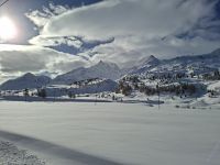 Fahrt mit dem Bernina-Express von Pontresina nach Ospizio Bernina...