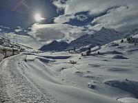 Fahrt mit dem Bernina-Express von Pontresina nach Ospizio Bernina...