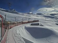 Fahrt mit dem Bernina-Express...