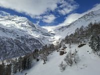 Fahrt mit dem Bernina-Express - von Alp Grüm ins Val di Poschiavo... (Palü-Gletscher)