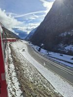 Fahrt mit dem Bernina-Express - Val di Poschiavo