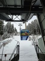 Arosa - Weisshorn-Kabinenbahn von Arosa zur Mittelstation...