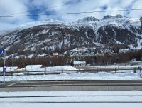 Blick von Filisur in die Berge