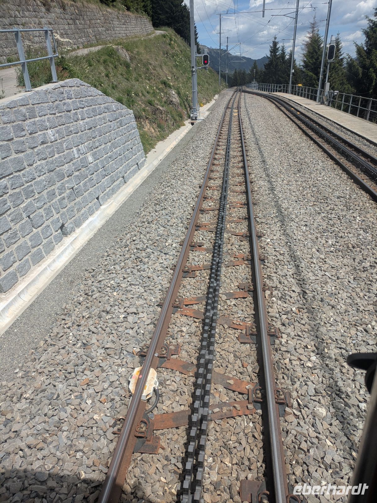 Glacier Express wird mehrfach zur Zahnradbahn &ndash; &copy;  (Eberhardt TRAVEL)