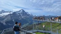 Blick vom First auf die Eigernordwand &ndash; &copy; Andreas Kunzmann (Eberhardt TRAVEL)