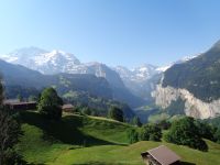 Blick ins Lauterbrunnental, Wengen, Schweiz &ndash; &copy; Saskia Pinnow (Eberhardt TRAVEL)