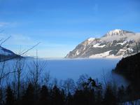Nebelmeer über dem Haslital