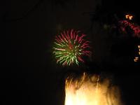 Höhenfeuerwerk in Interlaken