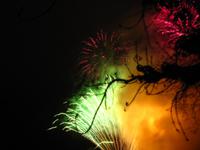 Höhenfeuerwerk in Interlaken