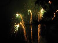 Höhenfeuerwerk in Interlaken