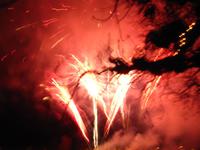 Höhenfeuerwerk in Interlaken