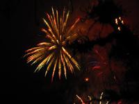 Höhenfeuerwerk in Interlaken