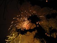 Höhenfeuerwerk in Interlaken