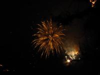 Höhenfeuerwerk in Interlaken