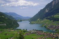 Blick auf den Lungernsee