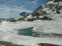 Fahrtimpressionen vom Bernina-Express