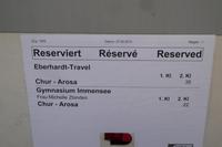 Fahrt mit dem Arosa-Express