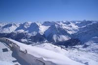 Panoramablick auf dem Weisshorn