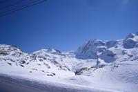 Fahrtimpressionen von der Gornergratbahn