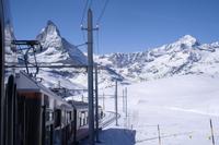 Fahrtimpressionen von der Gornergratbahn