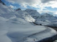 Fahrt über den Julierpass