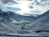 Fahrt über den Julierpass