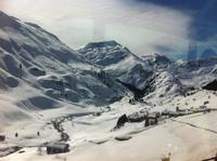 Fahrtimpressionen vom Glacier-Express