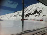 Fahrtimpressionen vom Glacier-Express