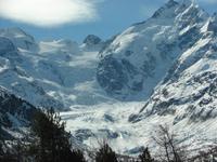 Fahrtimpressionen vom Bernina-Express