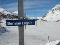 Fahrtimpressionen vom Bernina-Express