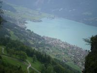 Blick auf Brienz und den Brienzer See