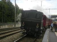 Einfahrt der Sursee-Triengen Dampfbahn