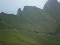 unterwegs mit der Brienzer Rothornbahn...