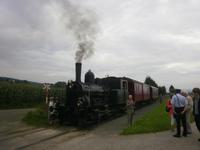 Fahrt mit der Sursee-Triengen-Dampfbahn