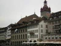 Altstadt von Luzern mit Rathaus
