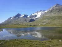 Fahrt mit dem Bernina-Express