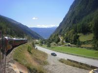 Ausblicke aus dem Bernina-Express